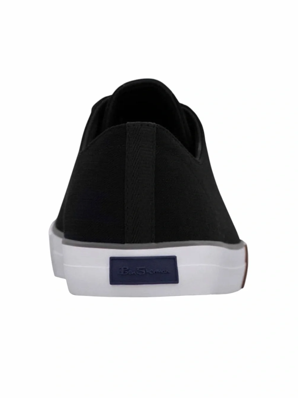 New in Box/Tag Mens Ben Sherman DORSET LO Memory Foam Black Sneaker Size: 8.5